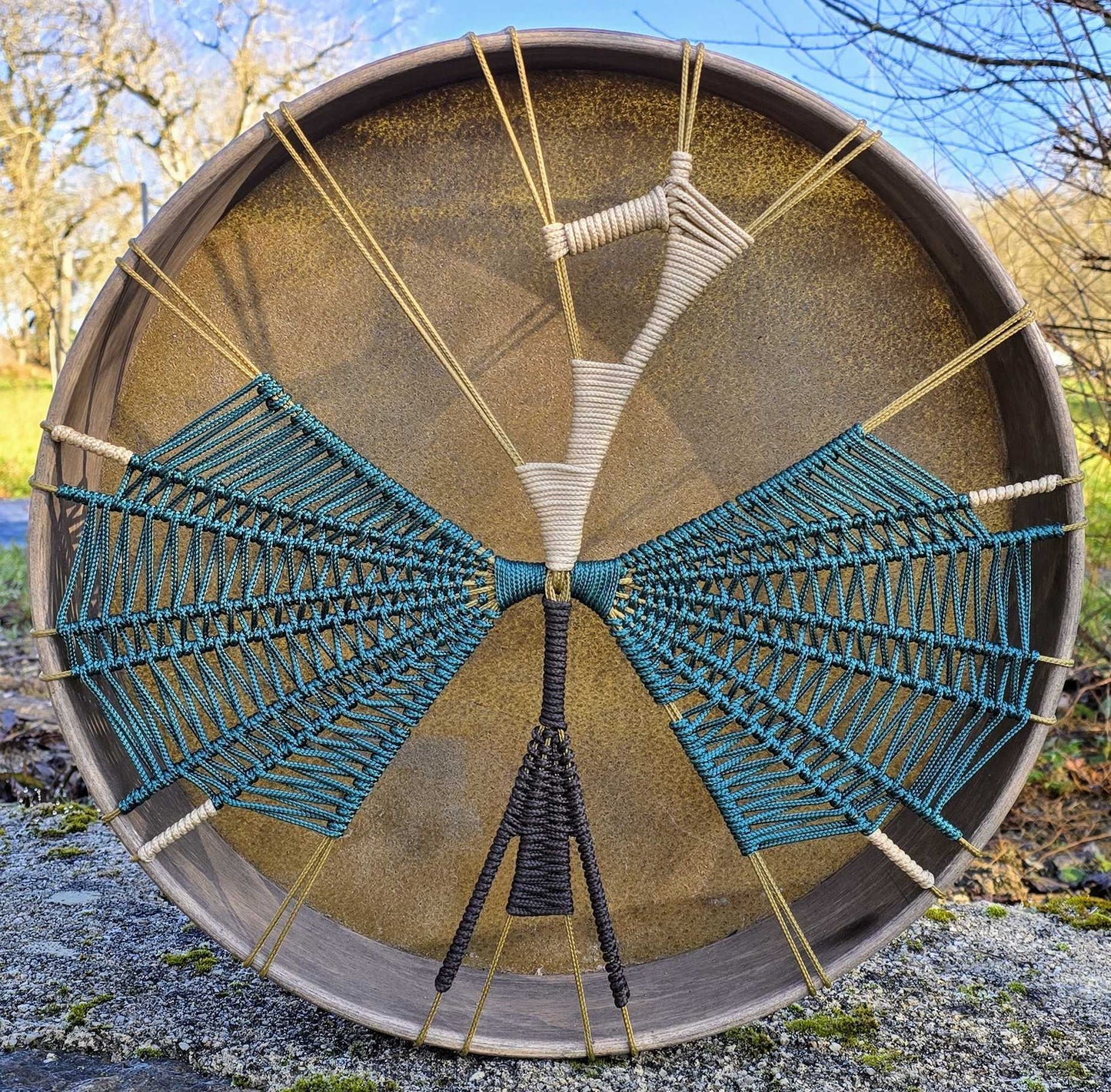 Tambour Buffle Black - Dragon Gardien
